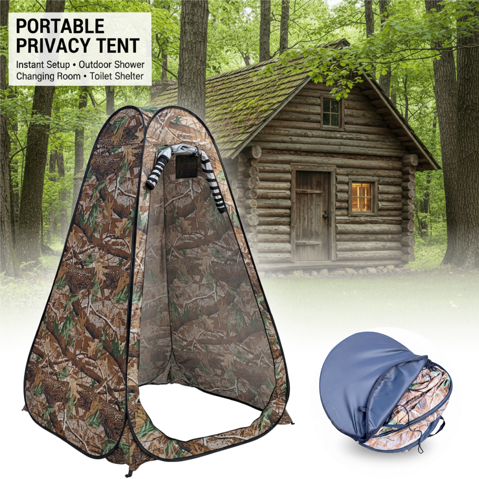 Portable Pop-Up Privacy Tent O – Outdoor Camping Bathroom Bewertung und Preis