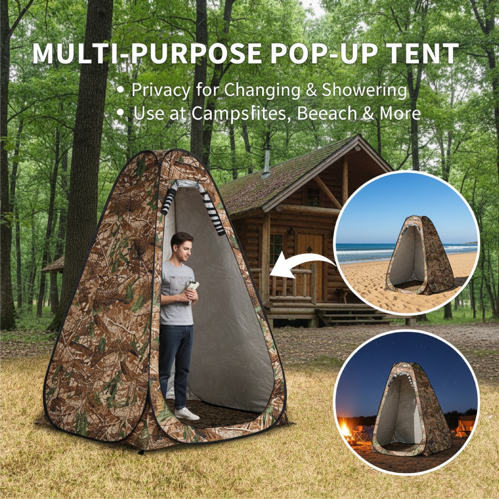 Portable Pop-Up Privacy Tent O – Outdoor Camping Bathroom Bewertung und Preis