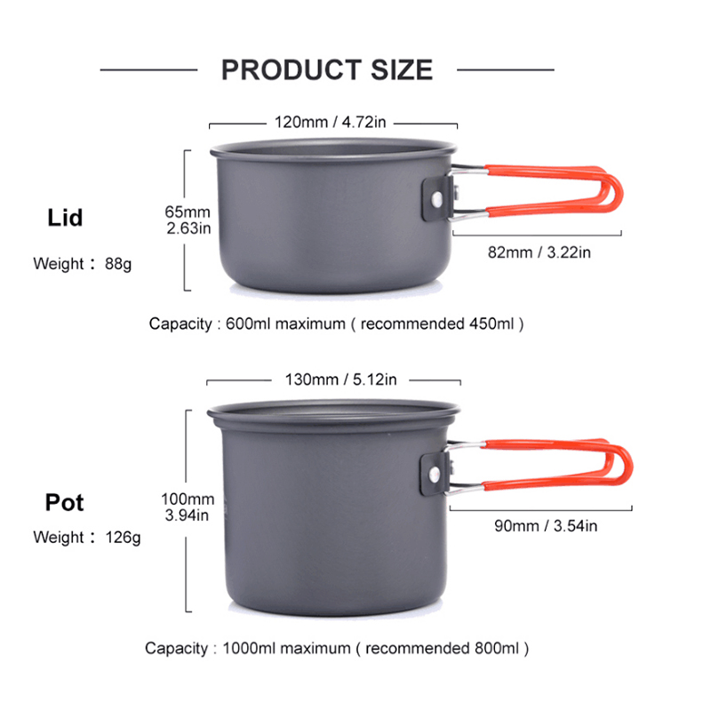 Widesea Ultralight Camping Coo – Outdoor Camping Kitchen Set Bewertung und Preis