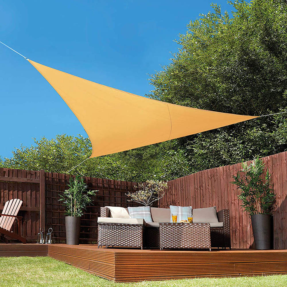 6x6x6m Triangle Sun Shelter Wa – Waterproof Tarp Shelter Bewertung und Preis