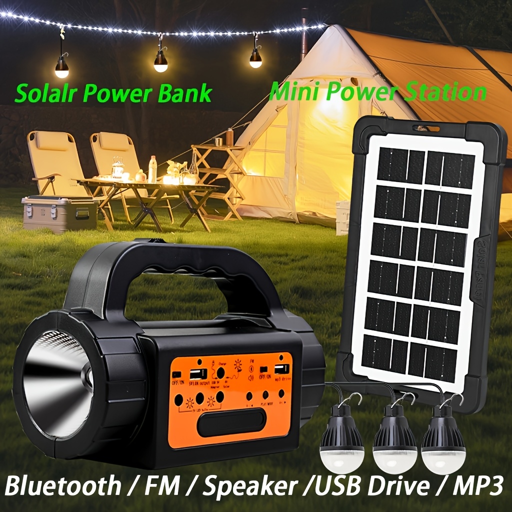Solar Rechargeable Camping Lig – Outdoor Camping Lighting Bewertung und Preis