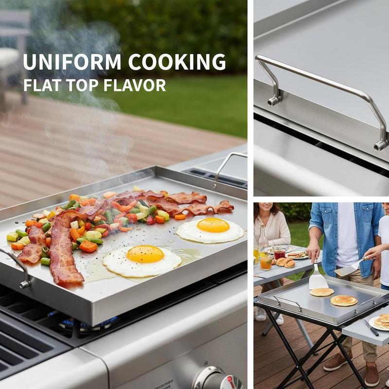 Flat Top Grill Plate 23x16 inc – Outdoor Camping Grill Bewertung und Preis