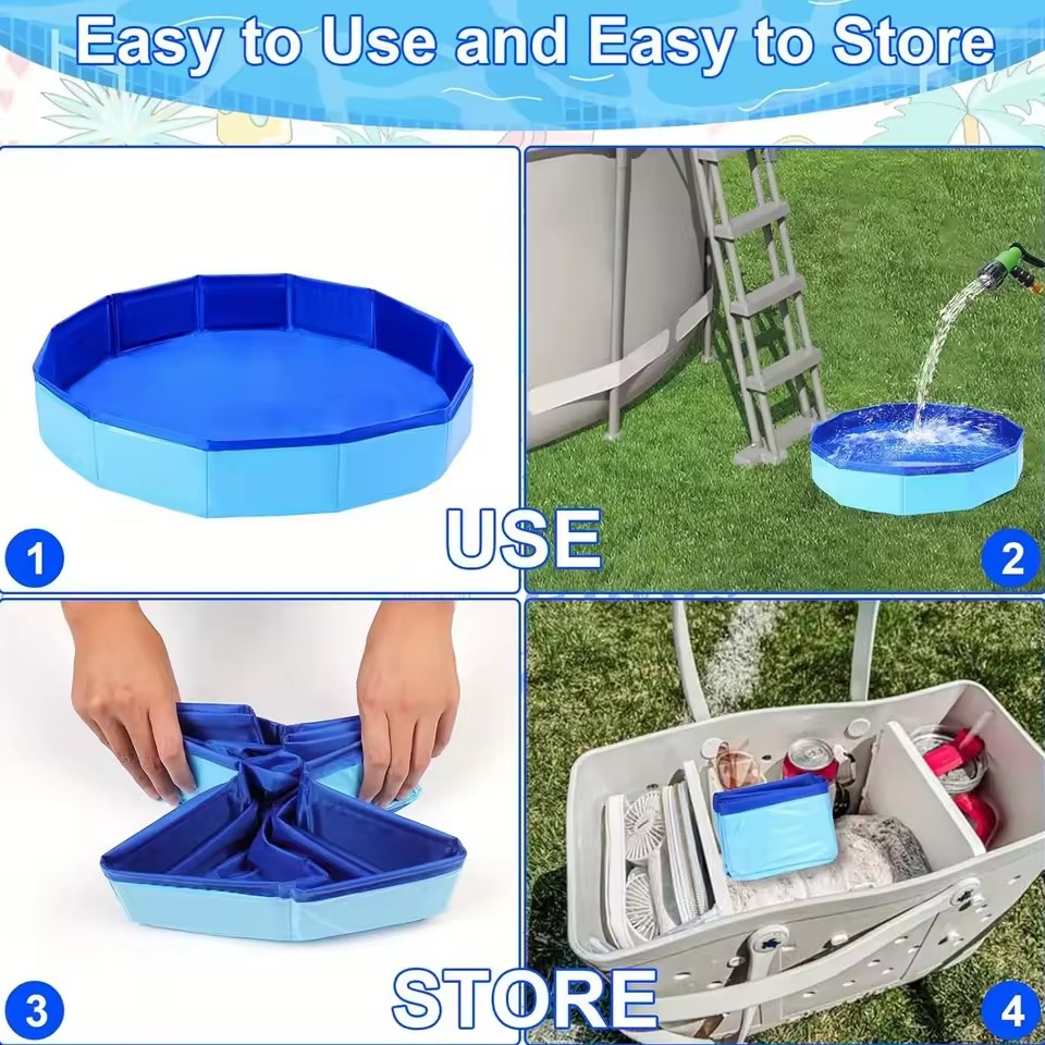 Folding Swimming Pool Basin Sp – Outdoor Camping Bathroom Bewertung und Preis