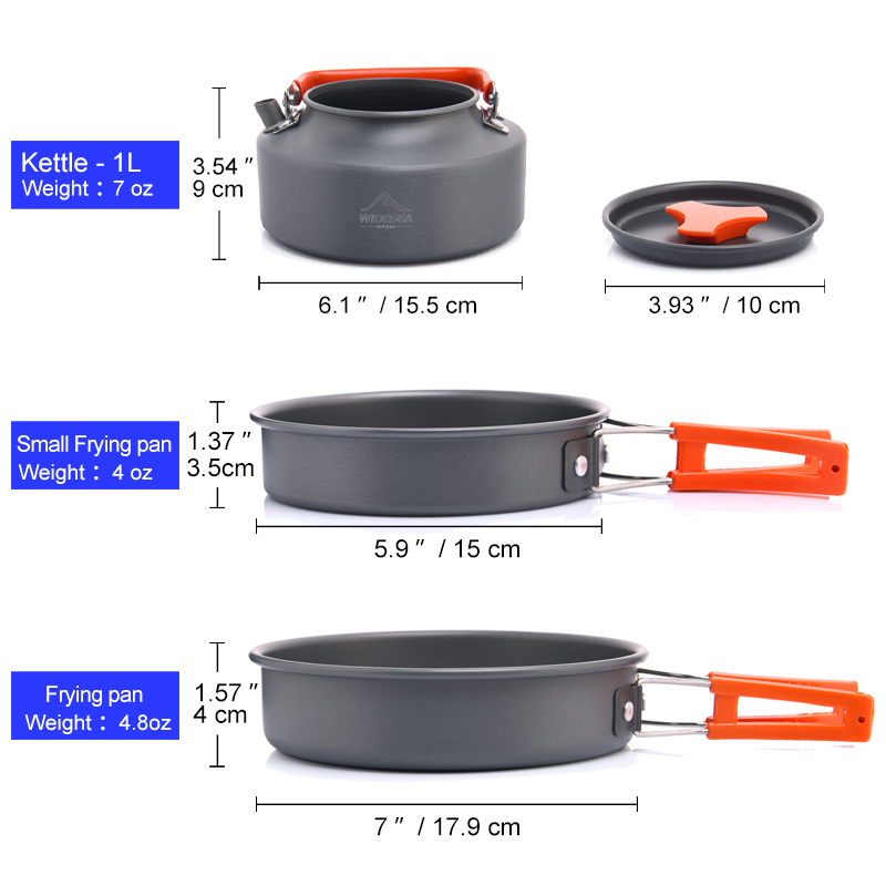 Widesea Camping Outdoor Cookwa – Outdoor Camping Kitchen Set Bewertung und Preis