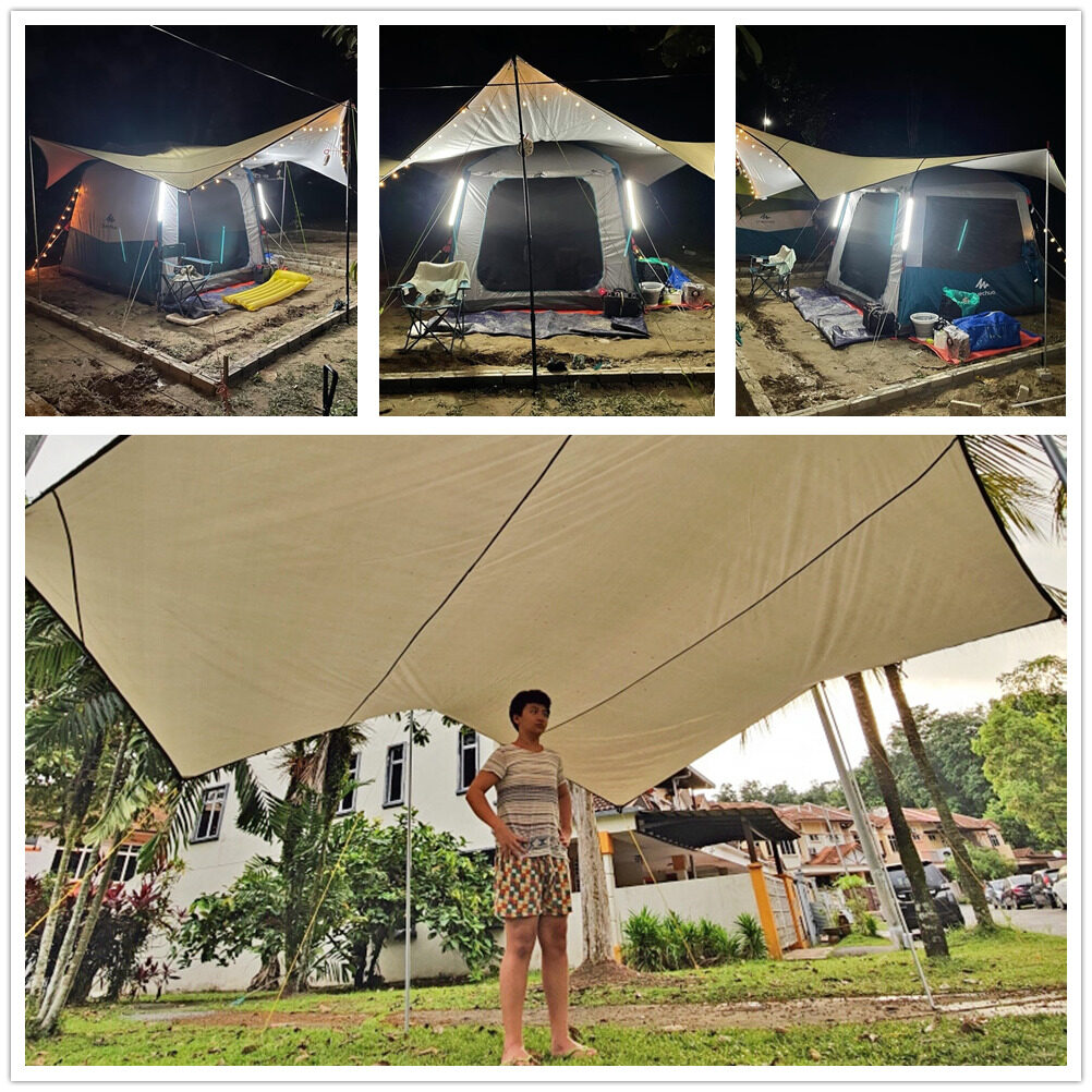 Octagon 5.1x5.1m Large Tarp Wa – Waterproof Tarp Shelter Bewertung und Preis