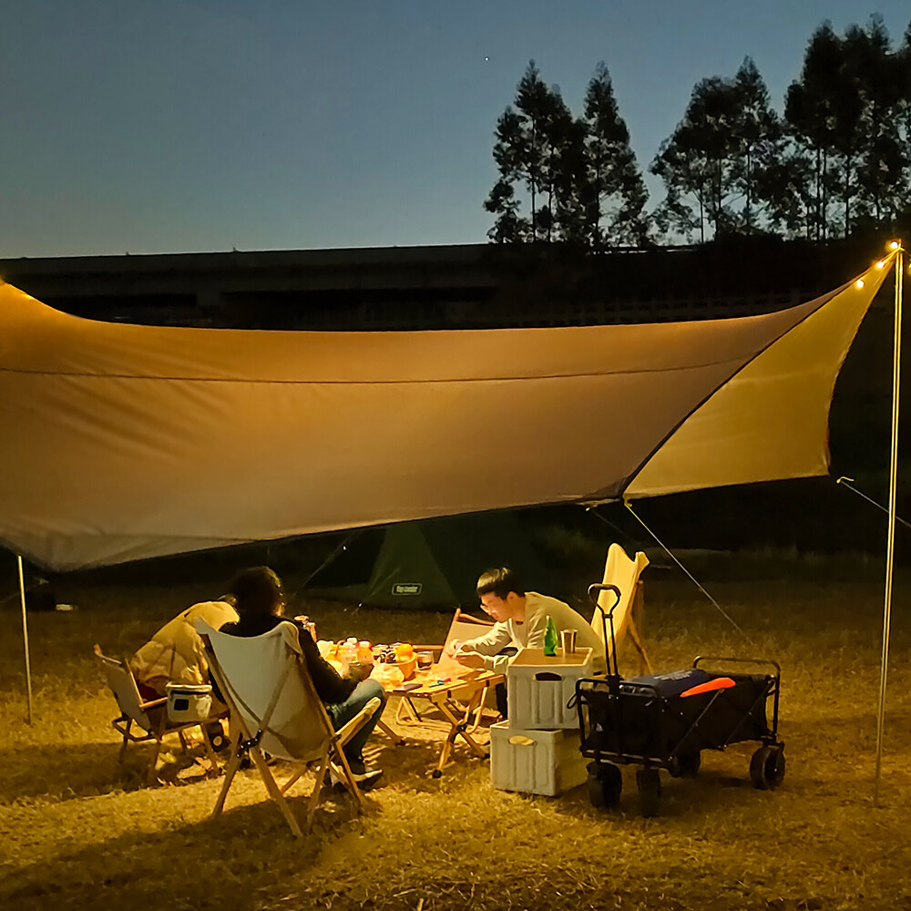 Octagon 5.1x5.1m Large Tarp Wa – Waterproof Tarp Shelter Bewertung und Preis