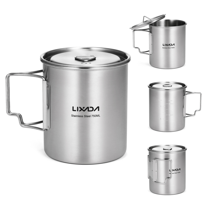 Lixada 750ml Cup Outdoor Stain – Outdoor Camping Kitchen Set Bewertung und Preis