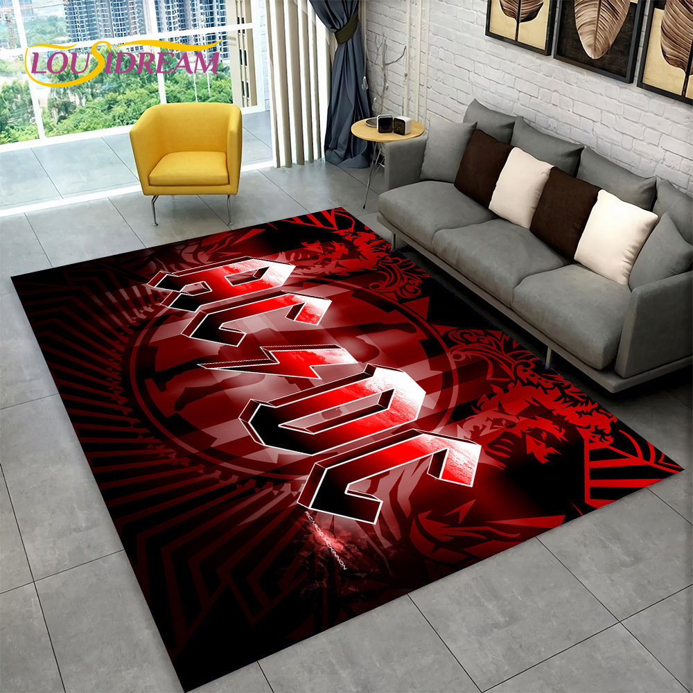 AC/DC Rock Band Area Rug Large – Outdoor Camping Mats Large Bewertung und Preis