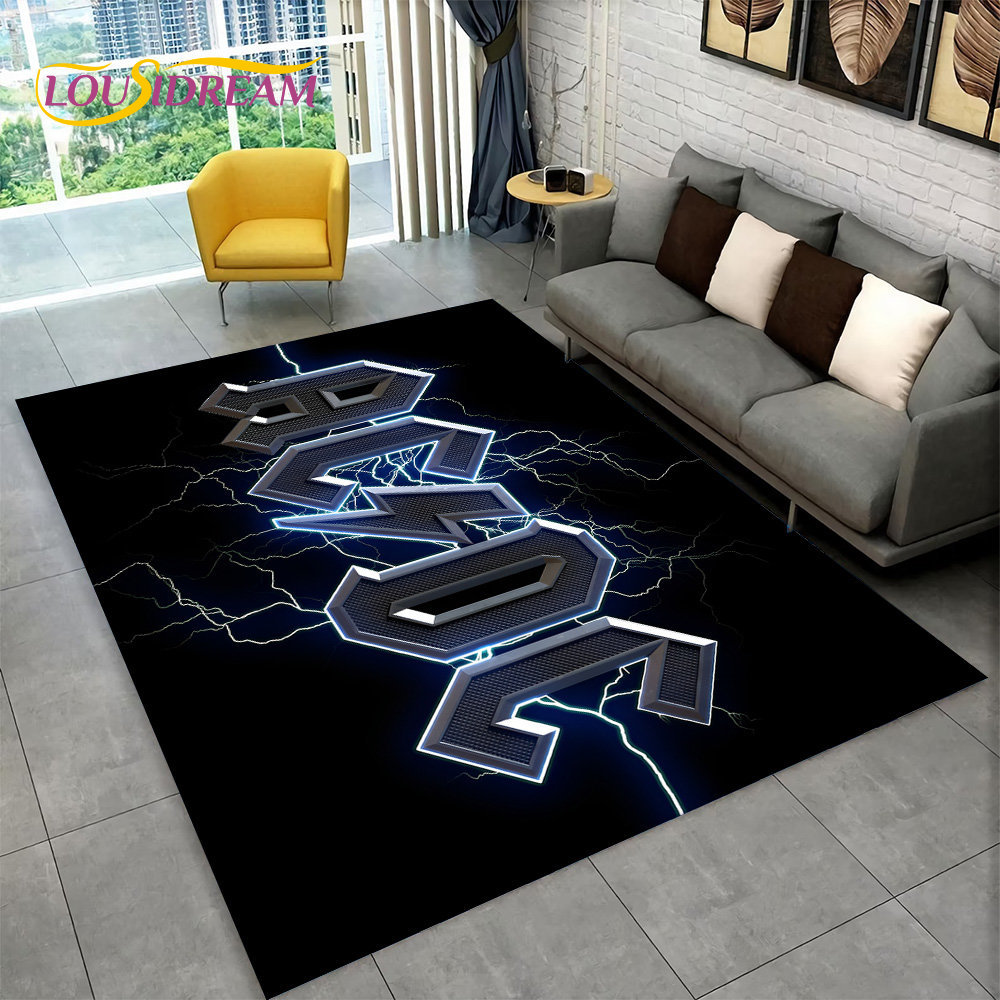 AC/DC Rock Band Area Rug Large – Outdoor Camping Mats Large Bewertung und Preis