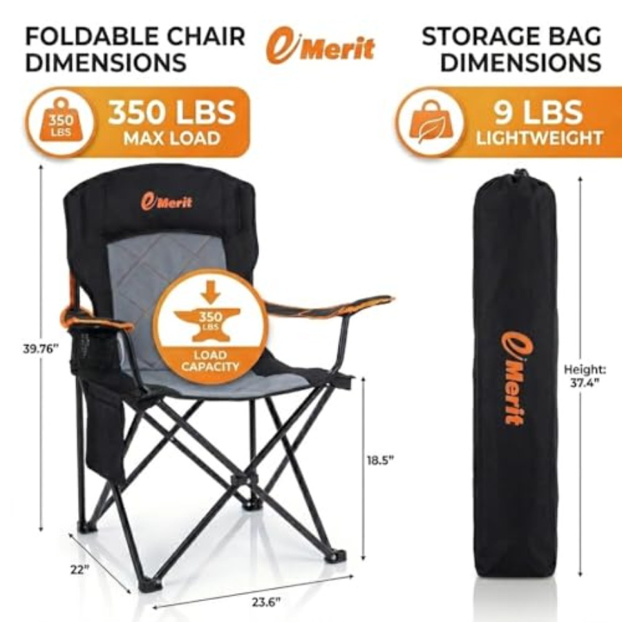 Oversized Padded Camping Chair – Camping Quad Bewertung und Preis