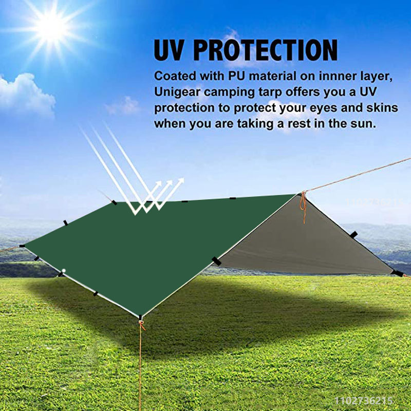 19 Hang Points Tent Tarp Survi – Waterproof Tarp Shelter Bewertung und Preis