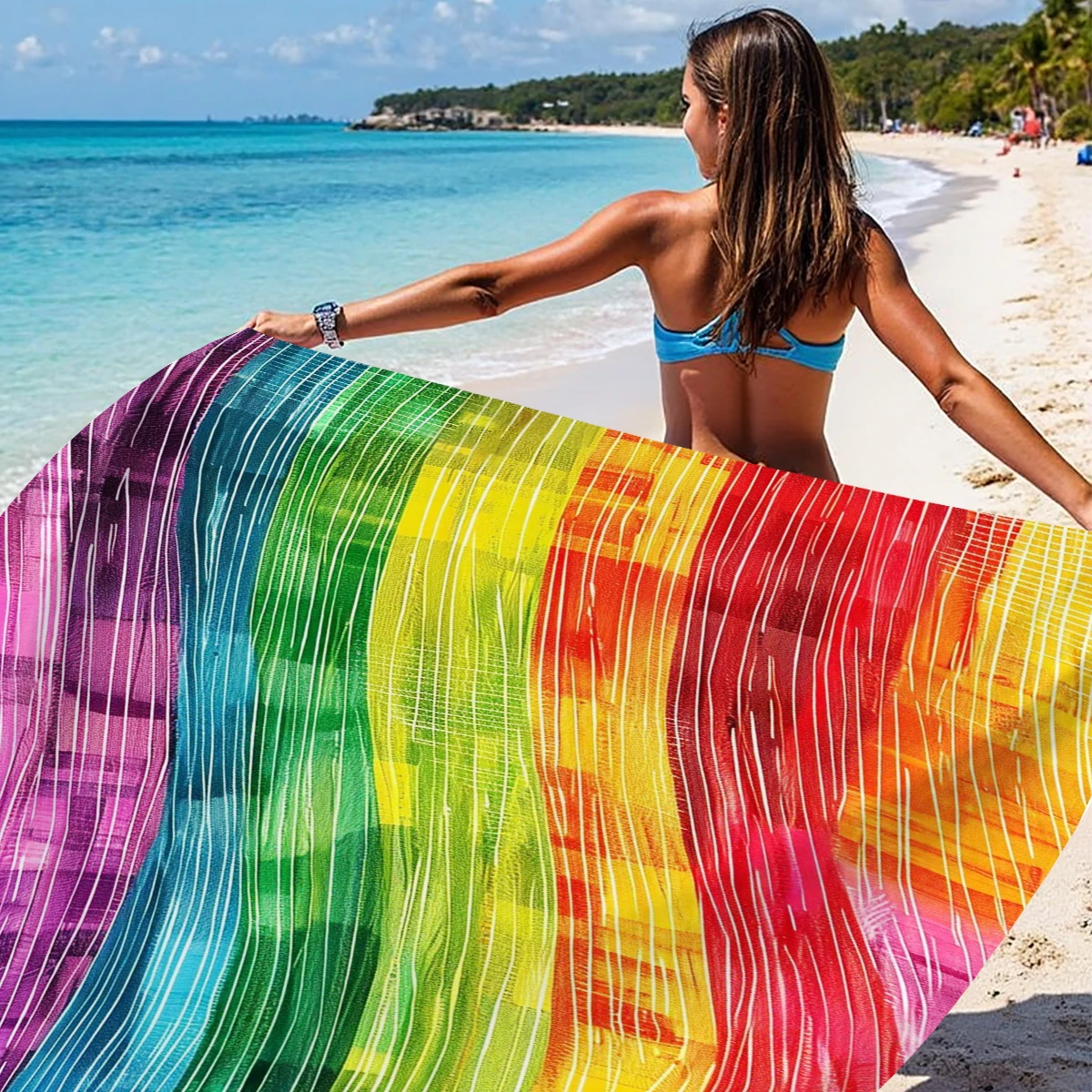 200x240cm Rainbow Beach Mat Sa – Outdoor Camping Mats Large Bewertung und Preis