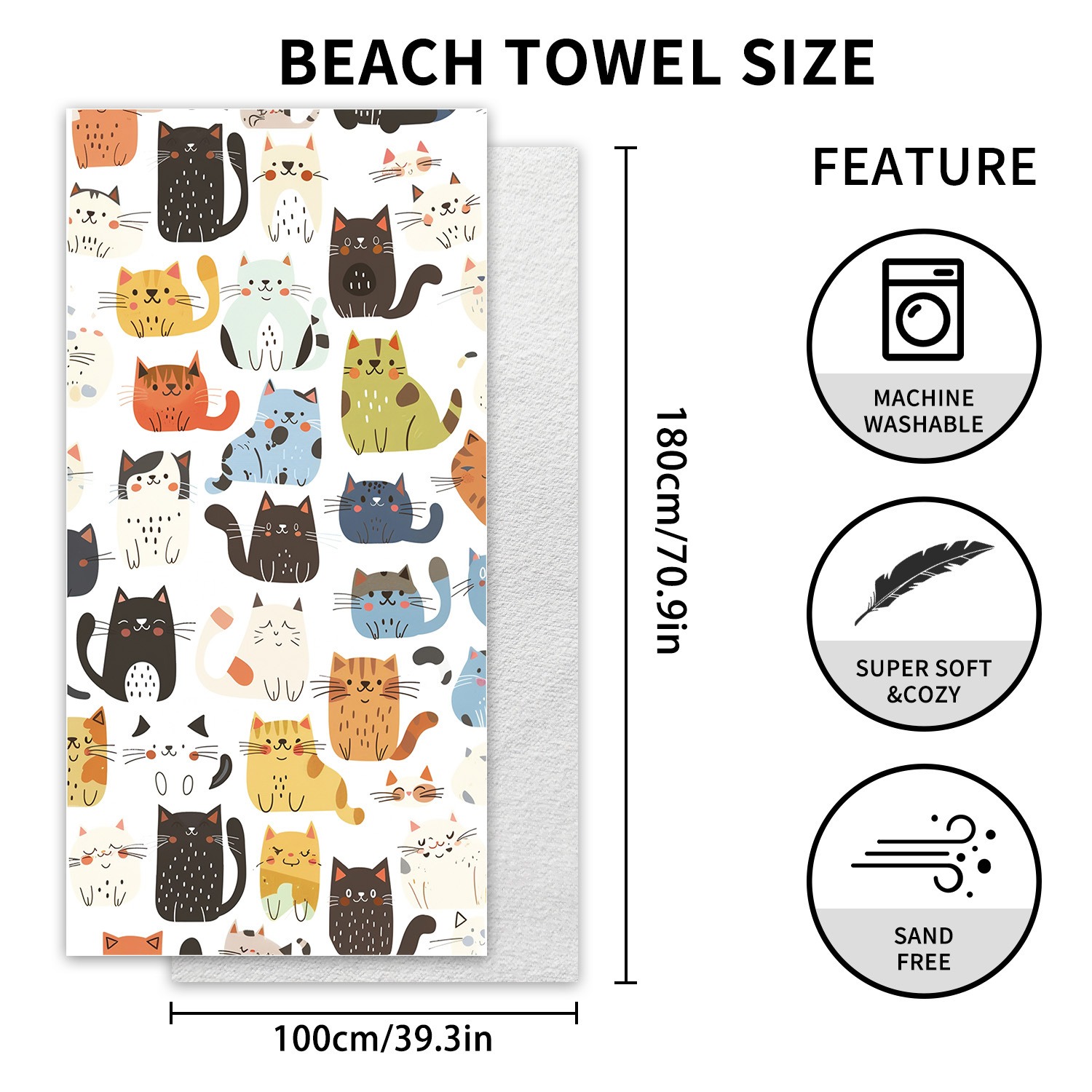 1PC Large Size Beach Blanket M – Outdoor Camping Mats Large Bewertung und Preis