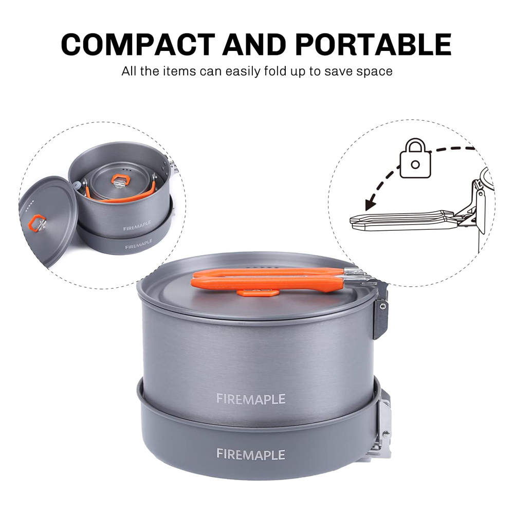 Fire Maple Camping Cookware Ut – Outdoor Camping Kitchen Set Bewertung und Preis
