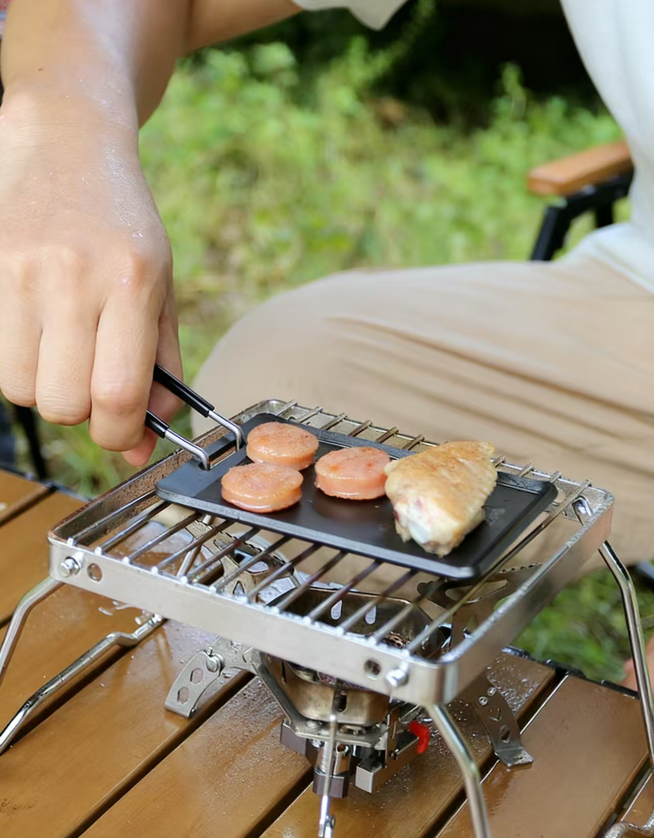 Small Camping Frying Pan Mini  – Outdoor Camping Kitchen Set Bewertung und Preis