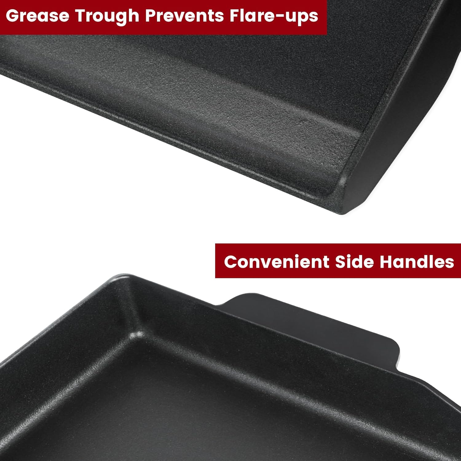 Cast Iron Griddle for Gas Gril – Outdoor Camping Grill Bewertung und Preis