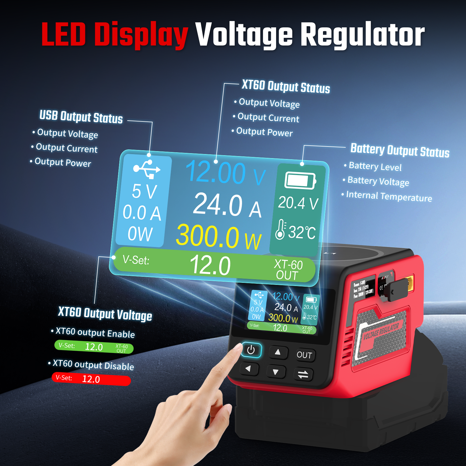 Kzreect 300W Voltage Regulator – Camping Quad Bewertung und Preis