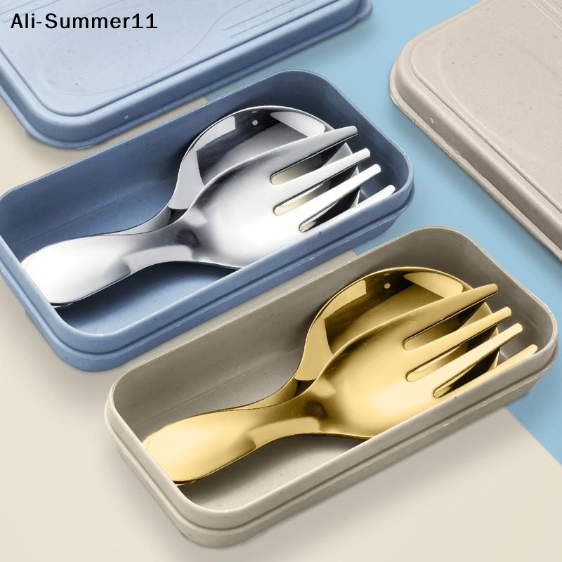 【A6L】Steel Tableware Set Spoon – Cooking Outdoor Camping Bewertung und Preis
