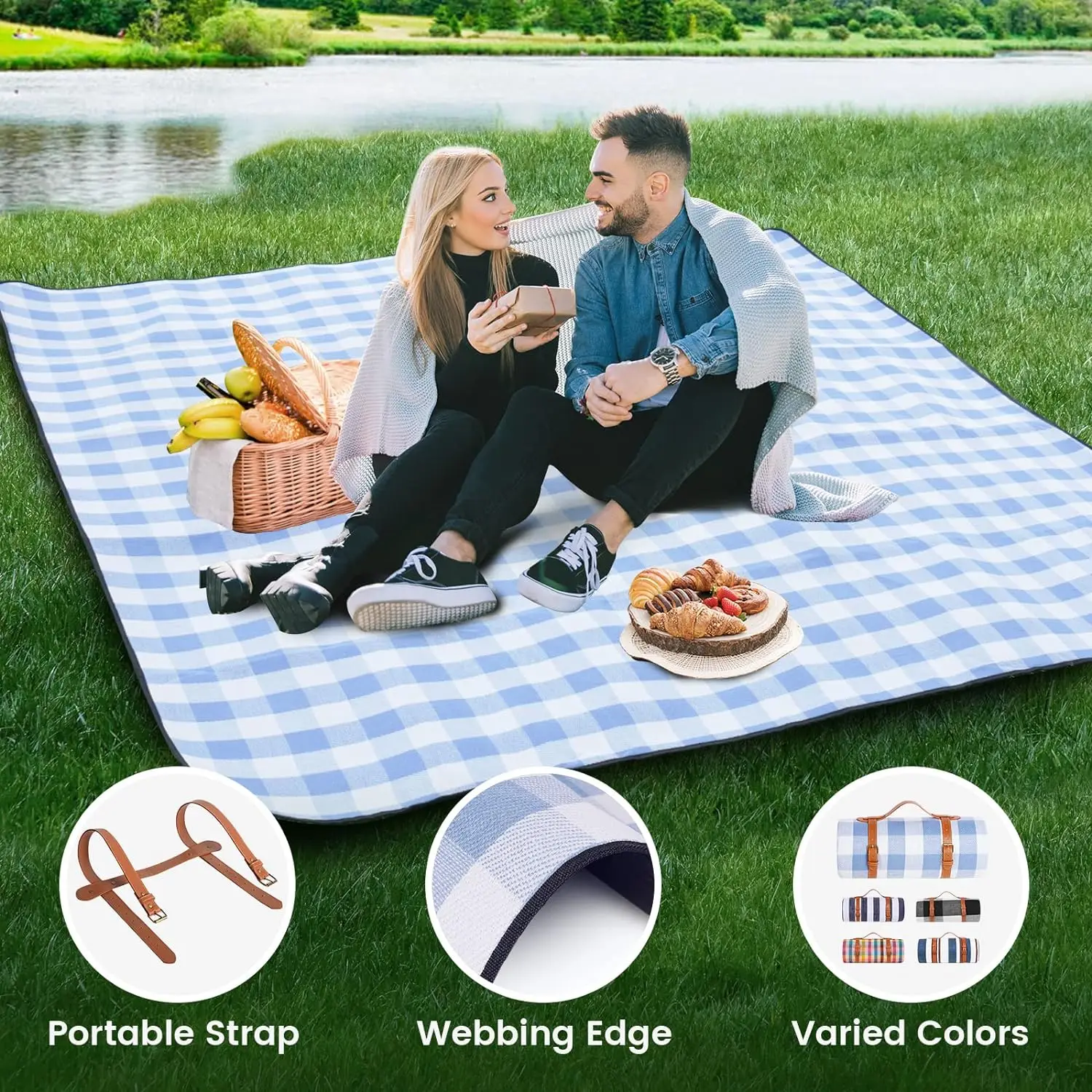 ZHUOHUA Picnic Blanket Extra L – Outdoor Camping Mats Large Bewertung und Preis