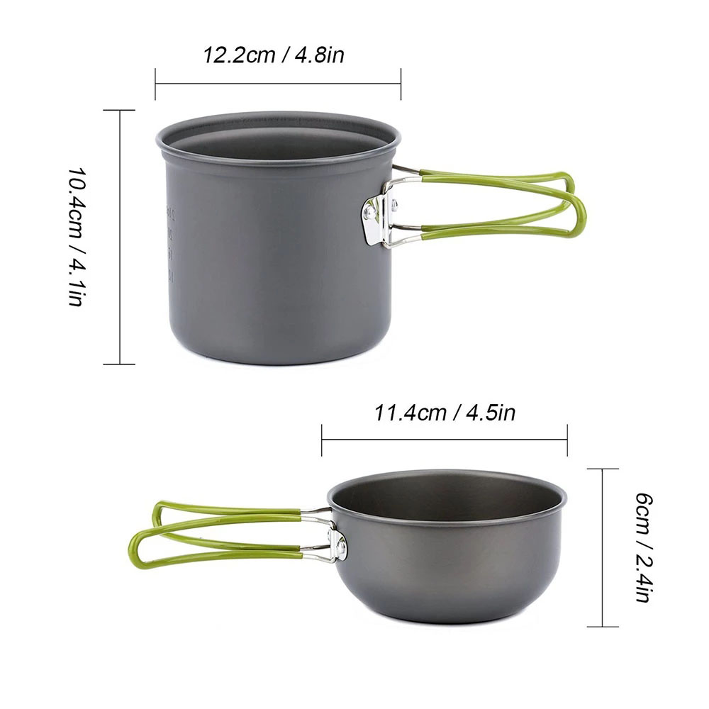 Camping Cookware Kit with Stov – Outdoor Camping Kitchen Set Bewertung und Preis