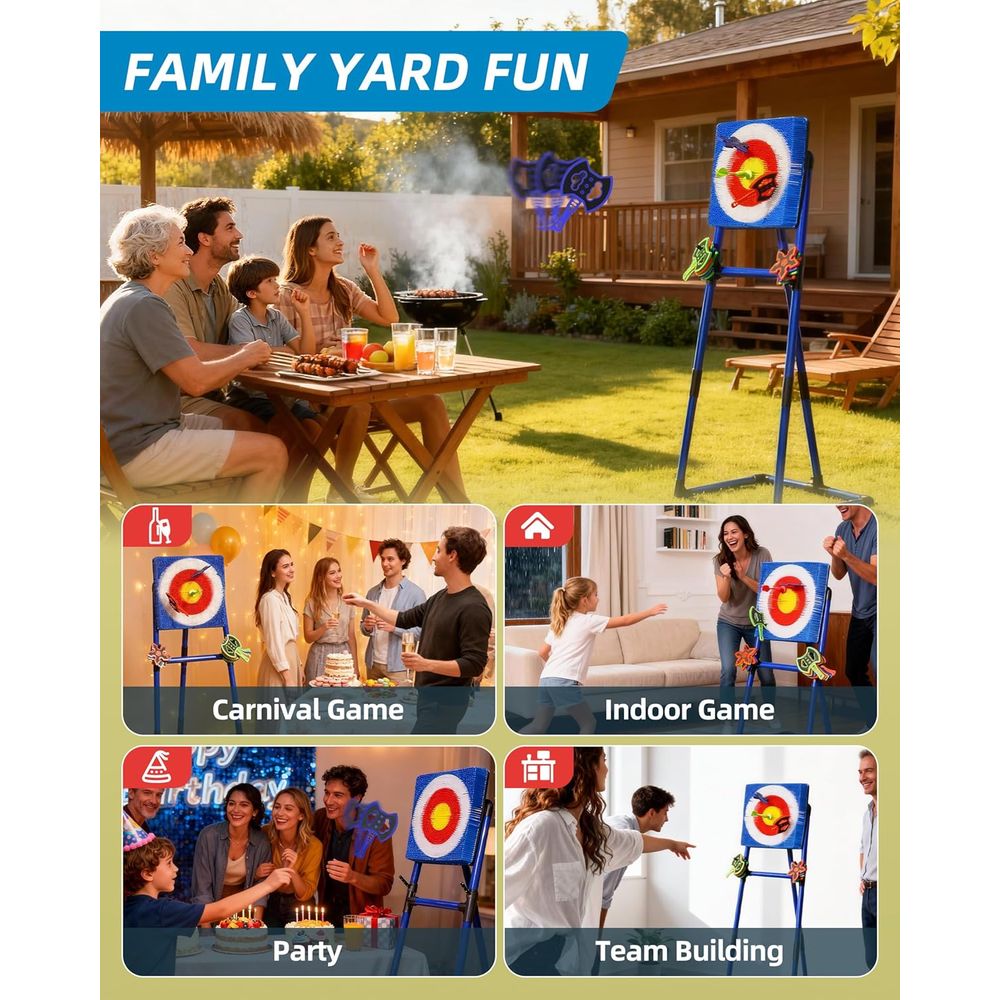 Bristle Target Axe Throwing Se – Outdoor Camping Games For Adults Bewertung und Preis