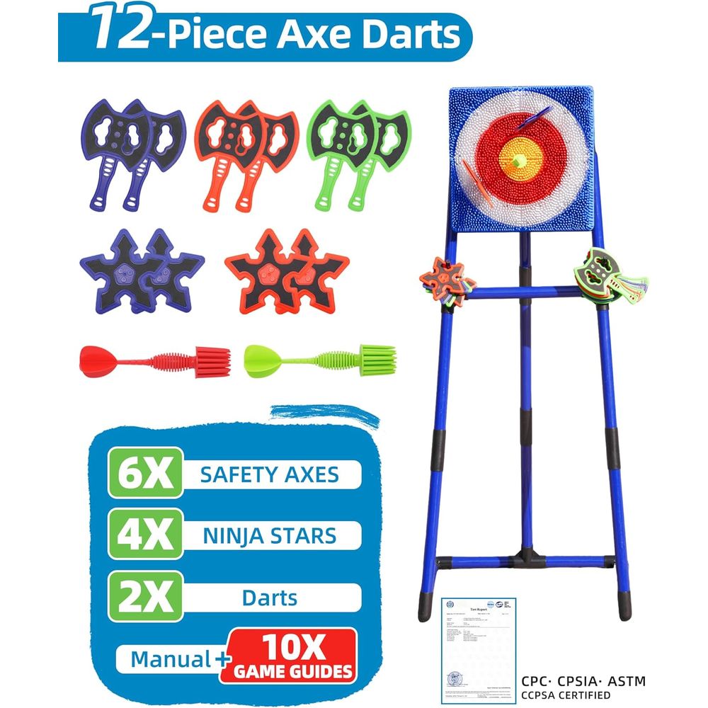 Bristle Target Axe Throwing Se – Outdoor Camping Games For Adults Bewertung und Preis