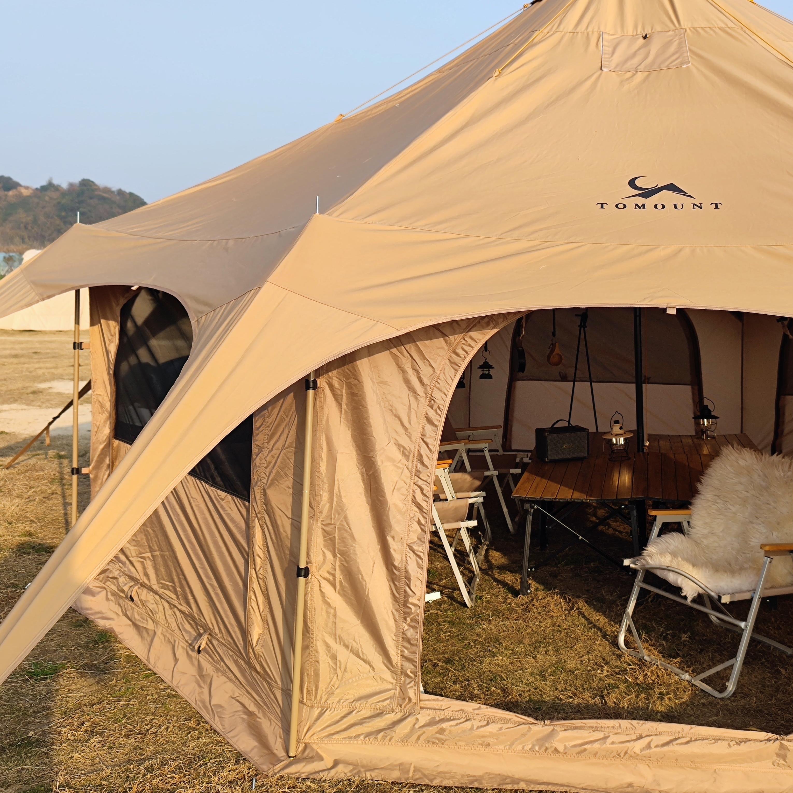Oem Large Latest Style 4.5m Ma – Outdoor Yurt Camping Bewertung und Preis