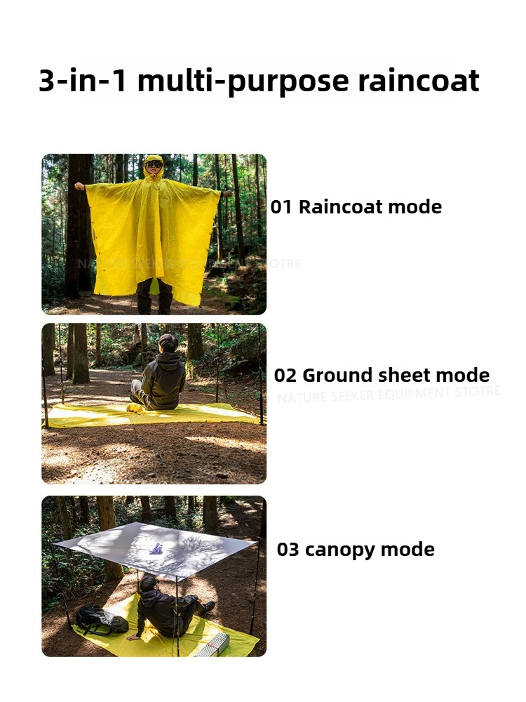 15D/210T Raincoat Waterproof R – Waterproof Tarp Shelter Bewertung und Preis