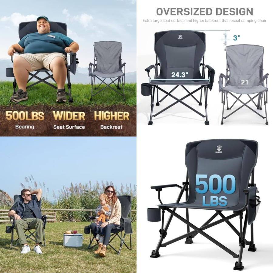 Oversized Folding Camping Chai – Camping Quad Bewertung und Preis